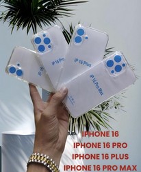 Чехол силиконовый для iPhone 16 (6.1&quot;) тонкий с защитой камеры Прозрачный