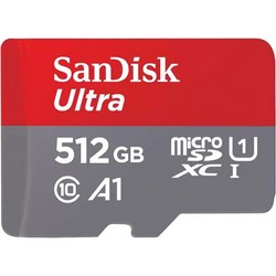 Флэш-карта MicroSDXC Sandisk Ultra 512Gb speed up to 150