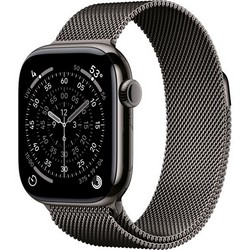 Apple Watch Series 11, 42 mm, Slate Titanium Milanese Loop