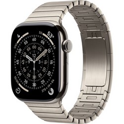 Apple Watch Series 11, 46 mm, Natural Titanium Link Bracelet