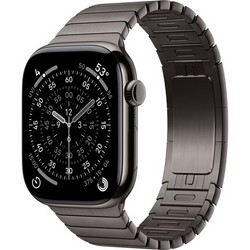 Apple Watch Series 11, 46 mm, Slate Titanium Link Bracelet