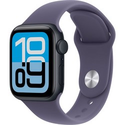 Apple Watch SE 3, 40 mm, Midnight Aluminium Purple Fog Sport Band