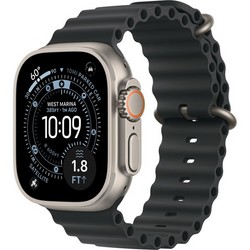 Apple Watch Ultra 3, 49 mm, Natural Ocean Band Black