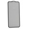 Стекло защитное Hoco Nano 3D A12 узкие силиконовые рамки для iPhone 11/ XR (6.1") Black - фото 20635