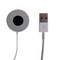 Беспроводное зарядное устройство MINI 2в1 COTECi WS-17 (10W) для Apple iPhone и Watch (CS5168-TS) Серебристый - фото 56005