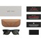 Ray-Ban Wayfarer (Gen 2) RW4012 Shiny Black/ Transitions Graphite Green lenses Size M (50mm) - фото 87729