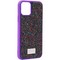 Чехол-накладка силиконовая со стразами SWAROVSKI Crystalline для iPhone 11 Pro (5.8") Ультрафиолет №2 - фото 55643