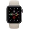 Apple Watch Series 5 Cellular 40mm Space Gray Aluminum Case with Stone Sport Band - фото 22599