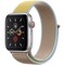 Apple Watch Series 5 Cellular 40mm Silver Aluminum Case with Camel Sport Loop - фото 22825