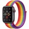 Apple Watch Series 5 Cellular 40mm Space Gray Aluminum Case with Pride Sport Loop - фото 22845