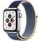 Apple Watch Series 5 Cellular 40mm Stainless Steel Case with Alaskan Blue Sport Loop - фото 22897