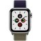 Apple Watch Series 5 Cellular 40mm Stainless Steel Case with Khaki Sport Loop - фото 22904