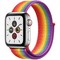 Apple Watch Series 5 Cellular 40mm Stainless Steel Case with Pride Sport Loop - фото 22909