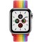 Apple Watch Series 5 Cellular 40mm Stainless Steel Case with Pride Sport Loop - фото 22910