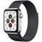 Apple Watch Series 5 Cellular 40mm Stainless Steel Case with Space Black Milanese Loop - фото 22984