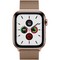 Apple Watch Series 5 Cellular 44mm Gold Stainless Steel Case with Gold Milanese Loop - фото 23009