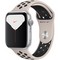 Apple Watch Nike Series 5 GPS 44mm Silver Aluminum Case with Desert Sand/Black Nike Sport Band - фото 23059