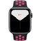 Apple Watch Nike Series 5 Cellular 44mm Space Gray Aluminum Case with Black/Pink Blast Nike Sport Band - фото 23213