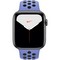 Apple Watch Nike Series 5 GPS 44mm Space Gray Aluminum Case with Royal Pulse/Black Nike Sport Band - фото 23096