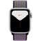 Apple Watch Nike Series 5 Cellular 40mm Silver Aluminum Case with Desert Sand/Volt Nike Sport Loop - фото 23225