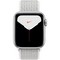 Apple Watch Nike Series 5 Cellular 40mm Silver Aluminum Case with Summit White Nike Sport Loop - фото 23234