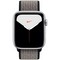 Apple Watch Nike Series 5 Cellular 44mm Silver Aluminum Case with Royal Pulse/Lava Glow Nike Sport Loop - фото 23246