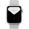 Apple Watch Nike Series 5 GPS 44mm Silver Aluminum Case with Summit White Nike Sport Loop - фото 23129