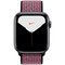 Apple Watch Nike Series 5 GPS 44mm Space Gray Aluminum Case with Pink Blast/True Berry Nike Sport Loop - фото 23153