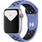 Apple Watch Nike Series 5 Cellular 44mm Silver Aluminum Case with Royal Pulse/Black Nike Sport Band - фото 23185