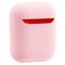 Чехол силиконовый COTEetCI для AirPods 2 Liquid Silicone+PP Case (CS8136-PK) Розовый - фото 24285