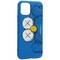 Чехол-накладка силикон MItriFON для iPhone 11 Pro (5.8") 0.8мм с флуоресцентным рисунком AW Синий - фото 55717
