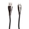 Дата-кабель USB Hoco U75 Magnetic charging data cable for MicroUSB (1.2м) (3A) Черный - фото 55803