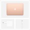 Apple MacBook Air 13 Early 2020 Quad Core i5 1.1Ghz, 8Gb, 512Gb SSD Gold (MVH52RU) золотой - фото 26196