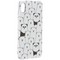 Чехол-накладка силикон MItriFON для iPhone XS Max (6.5") 0.8мм с флуоресцентным рисунком Медведи Белый - фото 27174