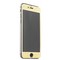 Стекло защитное (карбон) для iPhone 6s/ 6 (4.7) Gold - Premium Tempered Glass 0.26mm скос кромки 2.5D Золото - фото 36441