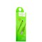 Дата-кабель USB Hoco X5 Bamboo Lightning (1.0 м) Зеленый - фото 36910