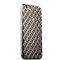 Чехол силиконовый объемный для iPhone 6s/ 6 прозрачо-черный с темно серыми полосками - фото 29772