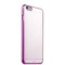 Накладка пластиковая ультра-тонкая iBacks iFling Colorful Electroplating PC для iPhone 6s Plus (5.5) - (ip60206) Pink/ White - фото 29790