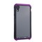 Чехол-накладка противоударный (AL&Glass) для Apple iPhone XR (6.1") G-Solace фиолетово-черный ободок - фото 29850