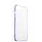 Чехол&бампер силиконовый прозрачный для iPhone 8 Plus/ 7 Plus (5.5) в техпаке Фиолетовый борт - фото 29950