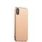 Чехол-накладка силиконовый J-case Shiny Glazed Series 0.5mm для iPhone XS/ X (5.8") Jet Gold Золотистый - фото 30212