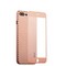 Чехол-накладка карбоновая Coblue 4D Glass & Carbon Case (2в1) для iPhone 8 Plus/ 7 Plus (5.5") Розовый - фото 30243
