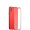 Чехол-накладка карбоновая Coblue 4D Glass & Carbon Case (2в1) для iPhone XS/ X (5.8") Красный - фото 30245