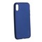 Чехол-накладка Deppa Case Silk TPU Soft touch D-89041 для iPhone XS/ X (5.8") 1мм Синий металик - фото 30739