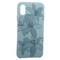 Чехол-накладка силиконовый Silicone Cover для iPhone XS/ X (5.8") Орхидея Бирюзовый - фото 30850