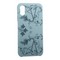 Чехол-накладка силиконовый Silicone Cover для iPhone XS/ X (5.8") Узор Бирюзовый - фото 30857