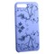 Чехол-накладка силиконовый Silicone Cover для iPhone 8 Plus/ 7 Plus (5.5") Узор Сиреневый - фото 30865