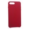 Чехол-накладка кожаная Leather Case для iPhone 8 Plus/ 7 Plus (5.5") Pink fuchsia -Малиновый - фото 30874