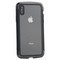 Чехол-накладка противоударный (AERO - DRAGO) закаленное стекло для iPhone XS/ X (5.8") Черный - фото 30942