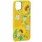 Чехол-накладка силикон MItriFON для iPhone 11 Pro Max (6.5") 0.8мм с флуоресцентным рисунком Цветы Желтый - фото 31089